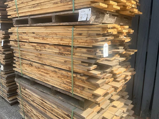 Eiken meubelhout kd (circa 3m³) - afbeelding 3 van  8
