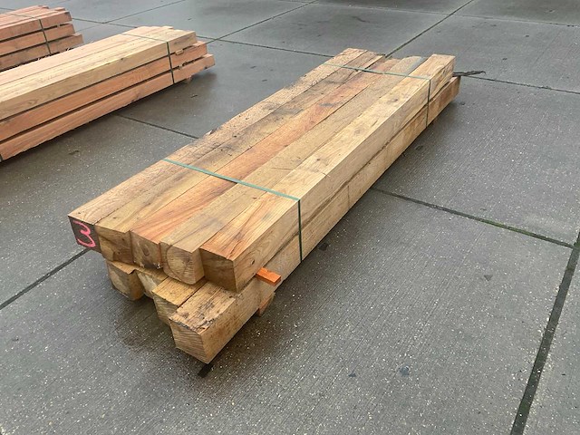 Eiken paal (10x) - afbeelding 3 van  7