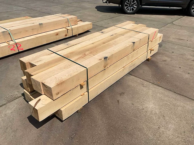 Eiken paal (15x) - afbeelding 1 van  7