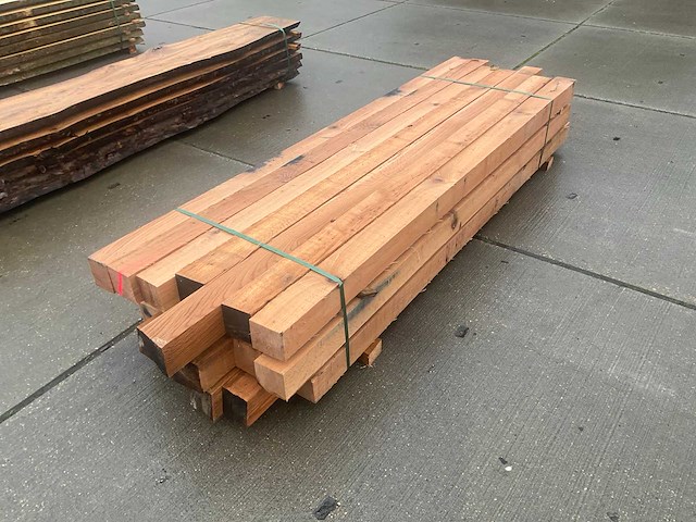 Eiken paal (21x) - afbeelding 3 van  7