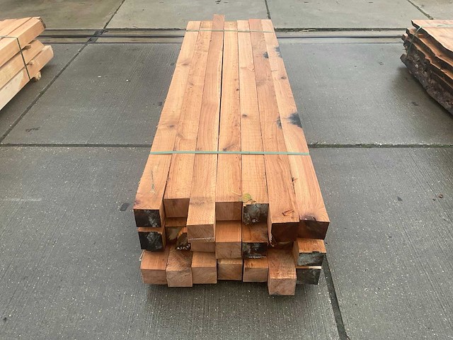 Eiken paal (21x) - afbeelding 6 van  7