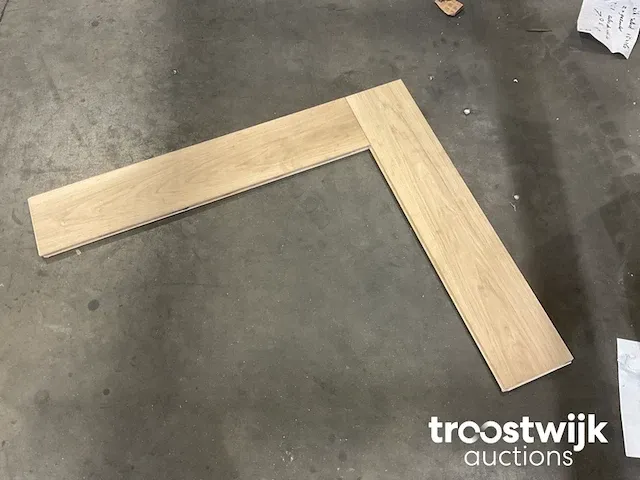 Eiken parket visgraat vloerdelen (ca. 6 m²) - afbeelding 1 van  9