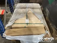 Eiken parket visgraat vloerdelen (ca. 6 m²) - afbeelding 2 van  9