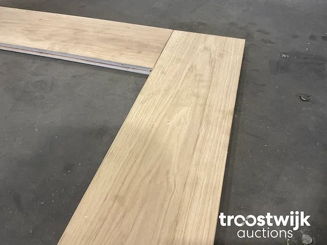Eiken parket visgraat vloerdelen (ca. 6 m²) - afbeelding 4 van  9