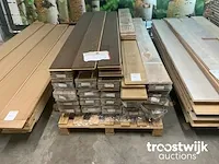 Eiken parket vloerdelen (ca. 30 m²) - afbeelding 2 van  5