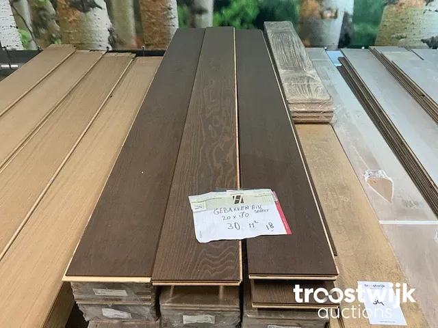 Eiken parket vloerdelen (ca. 30 m²) - afbeelding 3 van  5