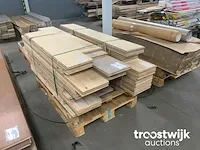 Eiken parket vloerdelen (ca. 40 m²) - afbeelding 1 van  6