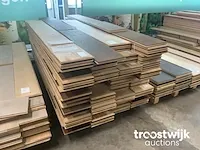 Eiken parket vloerdelen (ca. 75 m²) - afbeelding 1 van  6