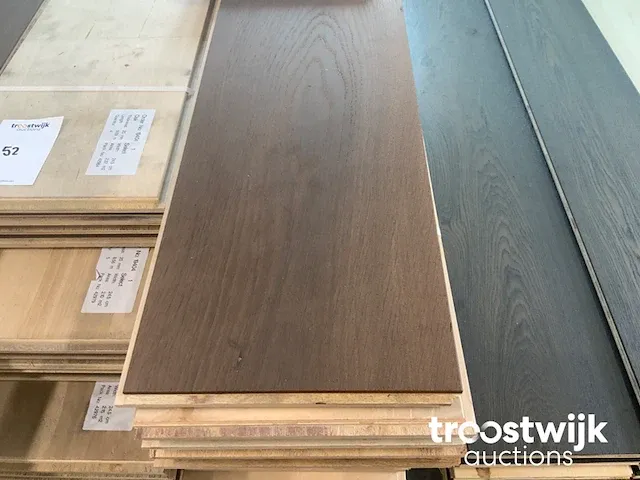 Eiken parket vloerdelen (ca. 75 m²) - afbeelding 3 van  6