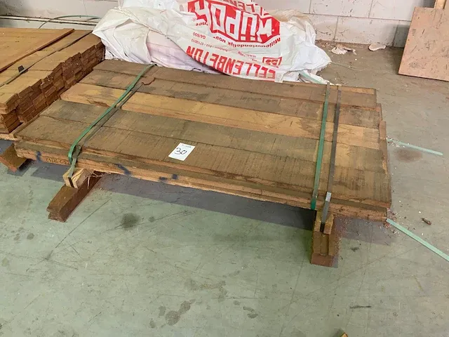 Eiken planken (17x) - afbeelding 1 van  3