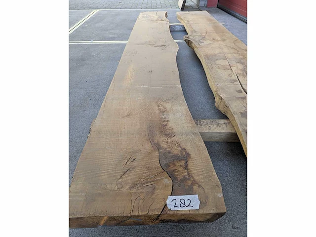 Eiken planken (2 stuks) 270 cm. - afbeelding 4 van  4