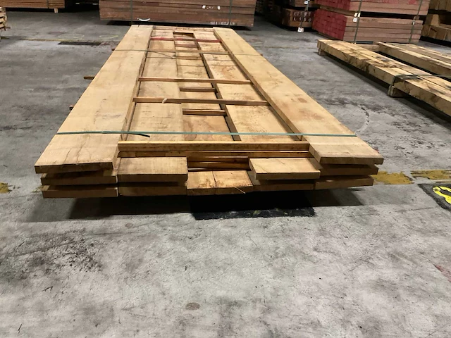 Eiken planken 25x200 mm (11x) - afbeelding 2 van  5