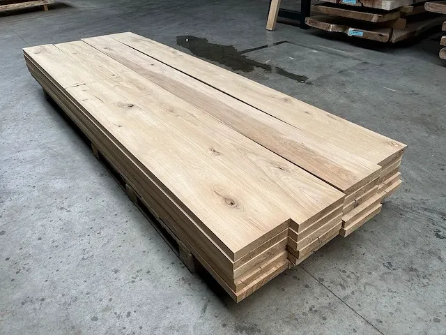 Eiken planken, 300cm (24x) - afbeelding 2 van  6