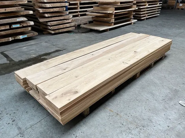 Eiken planken, 300cm (24x) - afbeelding 4 van  6
