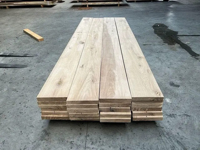Eiken planken, 300cm (24x) - afbeelding 5 van  6