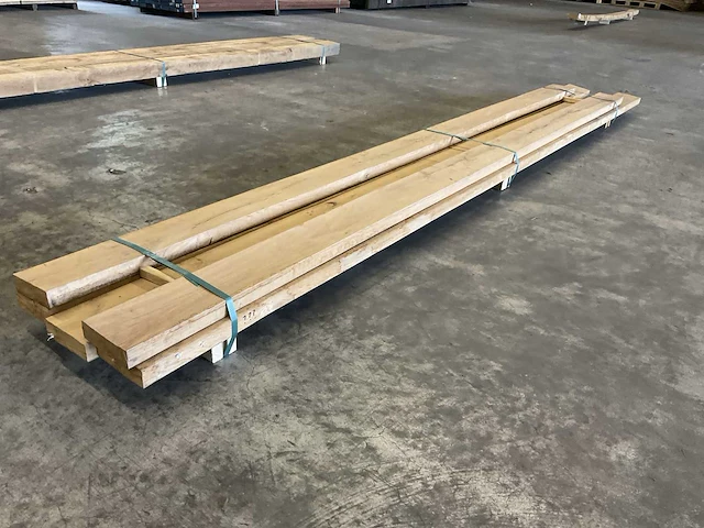 Eiken planken 35x130 mm geschaafd (5x) - afbeelding 1 van  6