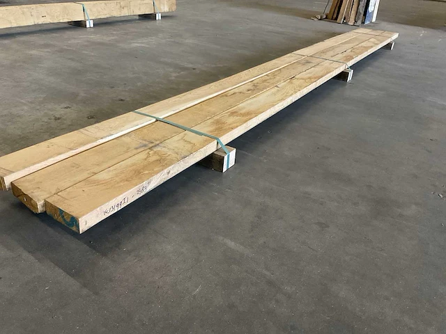 Eiken planken 45x140 mm geschaafd (3x) - afbeelding 1 van  6