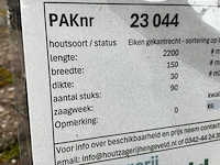 Eiken planken circa 0,89 m³ - afbeelding 5 van  5