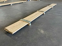 Eiken regels rhombus profiel 20x140 mm (4x) - afbeelding 1 van  6