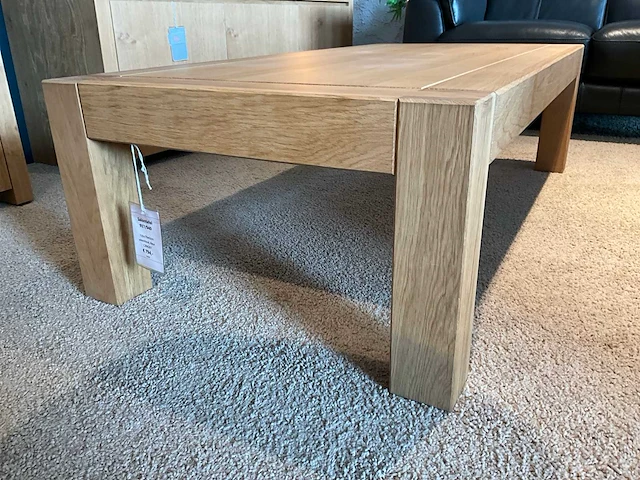 Eiken salontafel - afbeelding 3 van  7