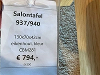 Eiken salontafel - afbeelding 7 van  7