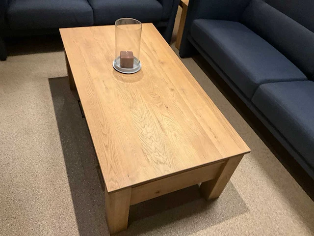 Eiken salontafel - afbeelding 5 van  8