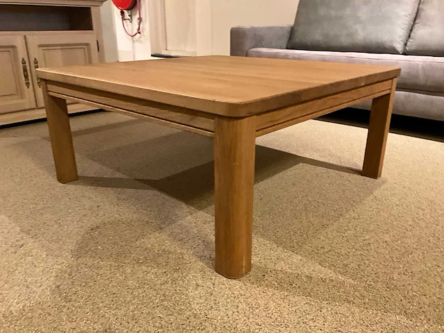 Eiken salontafel - afbeelding 1 van  7