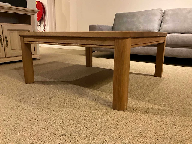 Eiken salontafel - afbeelding 4 van  7