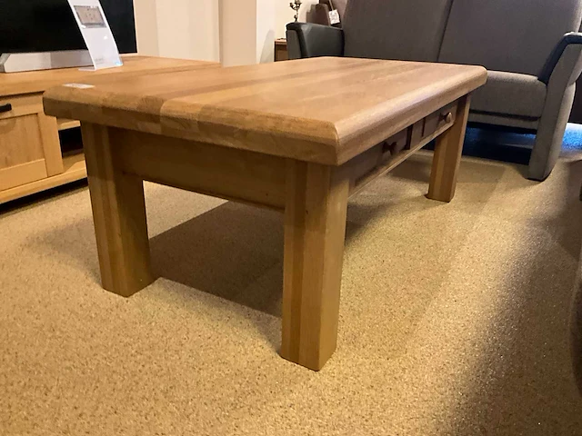 Eiken salontafel - afbeelding 1 van  7