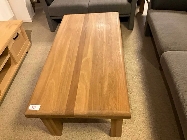 Eiken salontafel - afbeelding 6 van  7