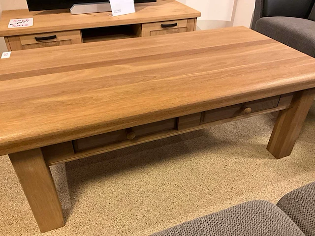 Eiken salontafel - afbeelding 7 van  7