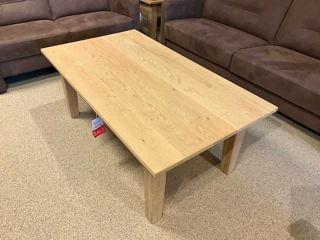 Eiken salontafel - afbeelding 6 van  7