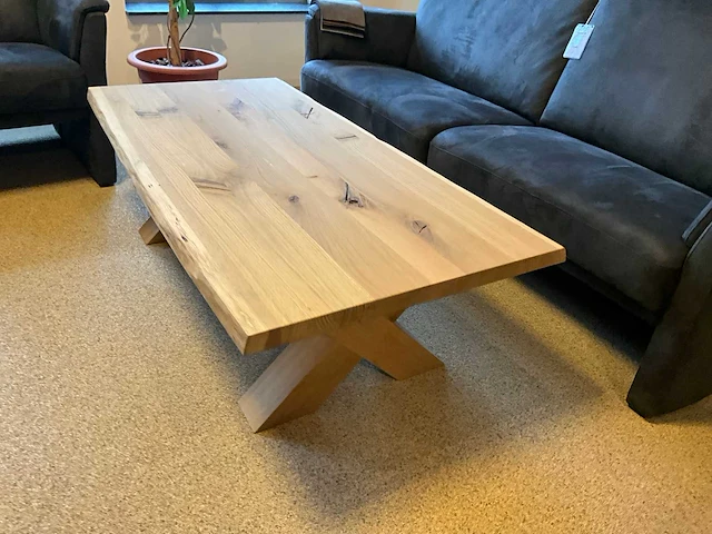 Eiken salontafel - afbeelding 4 van  6