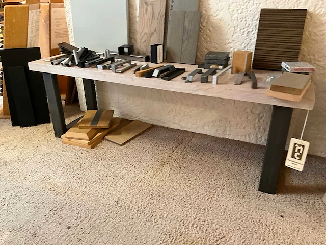 Eiken sidetable - afbeelding 2 van  4