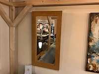 Eiken spiegel - afbeelding 1 van  2