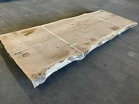 Eiken stamdelen 50x255 cm geschaafd (2x) - afbeelding 1 van  4