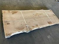 Eiken stamdelen 50x255 cm geschaafd (2x) - afbeelding 2 van  4