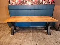 Eiken tafel - x poot - afbeelding 1 van  6