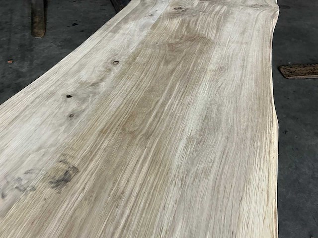 Eiken tafel (2,66x0,80 mtr) - afbeelding 13 van  13