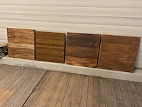 Eiken tafelblad (4x) - afbeelding 2 van  4