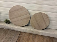 Eiken tafelblad (6x) - afbeelding 1 van  6
