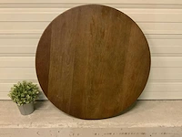 Eiken tafelblad ø 80 cm (4x) - afbeelding 2 van  4