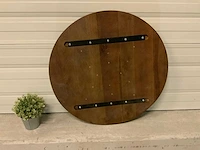 Eiken tafelblad ø 80 cm (4x) - afbeelding 4 van  4