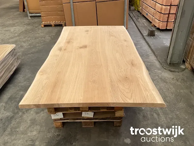 Eiken tafelblad - afbeelding 5 van  6