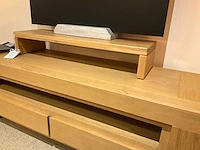 Eiken tv opzetstuk - afbeelding 2 van  3