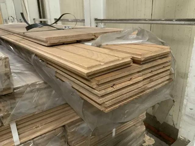 Eiken vloerdelen - circa 40m2 - afbeelding 4 van  6