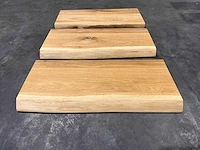 Eiken wand planken 60 cm. - afbeelding 1 van  5