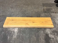 Eiken wandplank 100 cm. - afbeelding 2 van  3