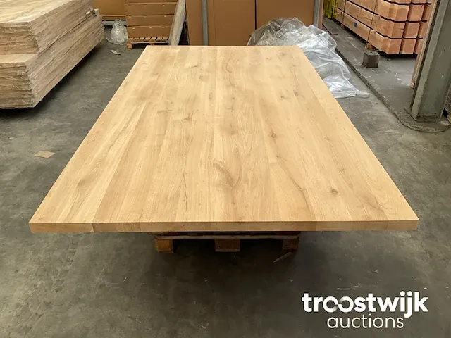 Eiken werkblad - afbeelding 5 van  6
