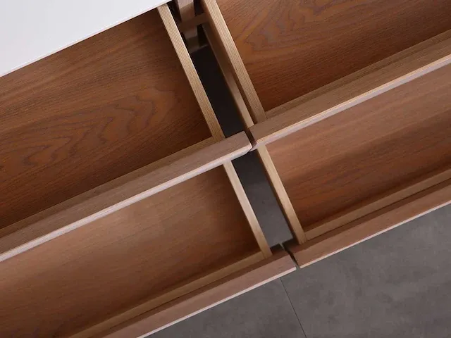 Eikenhout badkamermeubel 120cm - afbeelding 7 van  32